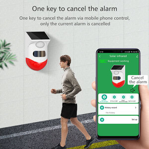 Sistema de alarma de seguridad para el hogar, Sensor de alarma inteligente con <span class=keywords><strong>Panel</strong></span> PST-CT80WR, impermeable, WiFi, PIR, montado en la pared, 433Mhz, Tuya - Product Image 4