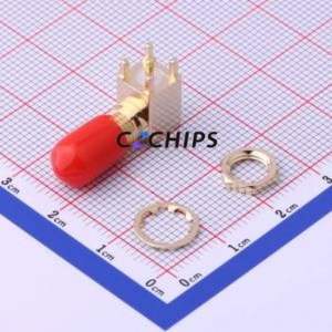 DOSIN-806-0186 RF Coaxial Connector Through hole Component (THT) Connector Board-to-Board Inner Hole 1 5.8mm - Product Image 1