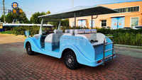 Skuter Mobilitas Vintage untuk Wisata, Listrik, Dapat Disesuaikan, 220V 72V, Bekas Mercedes Rolls Royce 8 Kursi, Baterai Lithium