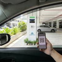 Système d'entrée et de sortie de parking intelligent EBO-TECH S7 avec moteur et construction en acier pour usage commercial