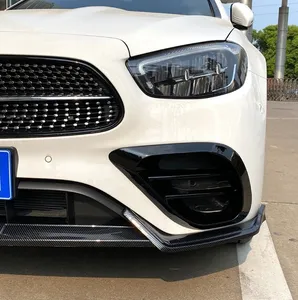 2021+ para Mercedes Clase E W213 C238 E260 E300 AMG Labio de parachoques delantero, alerón, difusor inferior, divisores, kit de carrocería y protector - Product Image 5