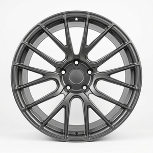 Rines <span class=keywords><strong>de</strong></span> Aluminio Forjado Plateados para Automóvil, Diseño Cóncavo, Mejora <span class=keywords><strong>de</strong></span> Rendimiento - Product Image 5