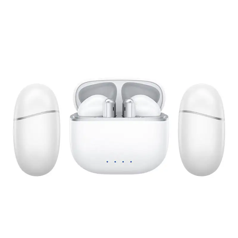 Airbuds Wireless ENC K10 Blue tooth V5.3 auricolari senza fili auricolari doppio segno ENC cuffie bassi ascolto musica Tws