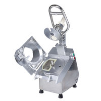 Máquina Cortadora de Vegetales Multifuncional Comercial, Procesador de Vegetales de Acero Inoxidable, Rebanadora, Trituradora de Patatas y Repollo con Motor