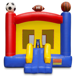 Château gonflable commercial pour enfants Moonwalk, château de saut extérieur blanc, Bouncer pour adultes B-79, Maison gonflable commerciale pour enfants Moonwalk - Product Image 2