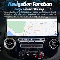 Pantalla 3K de 17 Pulgadas para Reproductor Multimedia Android para Automóvil, Mercedes-Benz Vito 116 W447 2016, Navegación GPS, Autoradio, Carplay, DSP