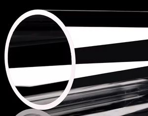 <span class=keywords><strong>Tube</strong></span> <span class=keywords><strong>en</strong></span> <span class=keywords><strong>verre</strong></span> de quartz <span class=keywords><strong>en</strong></span> silice fondue de grand <span class=keywords><strong>diamètre</strong></span> personnalisé GLS-K <span class=keywords><strong>200</strong></span> mm 300 mm 500 mm - Product Image 2