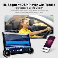 Écran OLED 2K de 11,5 pouces, autoradio portable double DIN avec GPS intégré, écran tactile Android pour lecteur multimédia