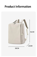 Mochila de Viaje Impermeable de Gran Capacidad, para Negocios, Estudiantes, Computadora, Escuela, Ocio