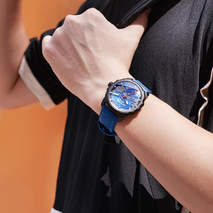 <span class=keywords><strong>Overfly</strong></span> นาฬิกาควอทซ์กันน้ำ30เมตร, นาฬิกาควอทซ์ลำลองนาฬิกาข้อมือที่กำหนดเอง - Product Image 6