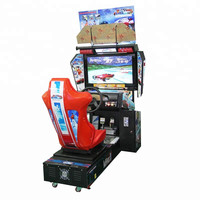 Simulateur de course automobile 3D avec garantie d'un an, machine de jeu vidéo d'arcade, simulateur de course en anglais