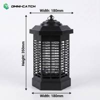 Tueur de moustiques UV étanche 4200V, prêt à être expédié, prises US EU UK, vente en gros, OEM ODM, logo personnalisé, boîte, fournisseur d'usine