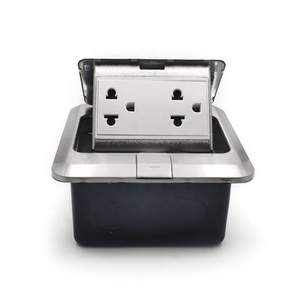 Không thấm nước điện bật lên 220V 16A bạc vàng xám đen tầng ổ cắm Mặt Đất Hộp - Product Image 2