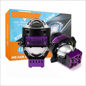 ไฟหน้า LED แบบ <span class=keywords><strong>Bi</strong></span>-LED โปรเจคเตอร์เลเซอร์ 160W 13000LM 12V ใช้ได้กับรถยนต์ทั่วไป รับประกัน 2 ปี สภาพใหม่ ไฟ DRL แสงสว่างแบบ Clear Beam - Product Image 2