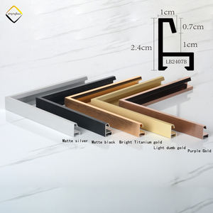 Großhandel Haus Büro Club Dekor kunden spezifische Aluminium Metall Poster Rahmen Foto Aluminium Bilderrahmen - Product Image 6