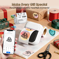 Imprimante thermique portable mini 58 mm (2 pouces) pour reçus, codes-barres et étiquettes, avec impression noir et blanc pour supermarchés et services express