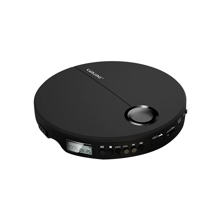 Портативный CD-плеер discman для подключения bluetooth с небольшим экраном и встроенным аккумулятором противоударный Анти-Скип