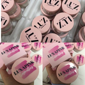 Polvo de maquillaje facial de varios colores con etiqueta privada al por mayor, polvo suelto de ajuste Marrón mate translúcido - Product Image 4