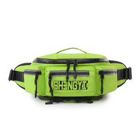 Sac de poitrine pour homme, sac de poitrine de cyclisme à la mode, sac de poitrine de moto réfléchissant de nuit, sac à dos imperméable pour la conduite