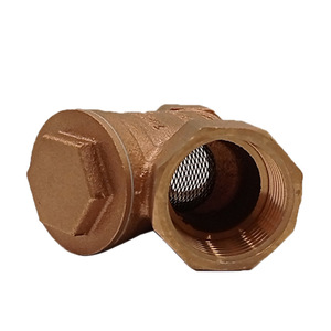 YueMeiTe Bronze Y Type Filter DN15 Internal Thread For Water Filtration - Product Image 3