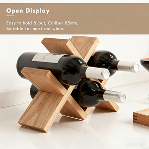 Solid Wood Multi-functional Standing Type Foldable Wine <b>Rack</b> Living Room Seasoning <b>Bottle</b> <b>Storage</b> Home Display <b>Rack</b> - Product Image 4