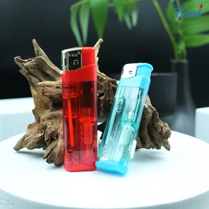 Briquet LED multifonctionnel à flamme douce rechargeable au butane, portable pour le camping quotidien, l'allumage de bougies - Product Image 4