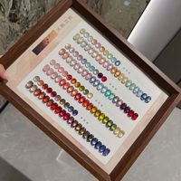 Vernis Gel Effet Œil de Chat Perles de Verre 20/38/40/54 Couleurs, Effet Ampoule Scintillante, Couleurs Bonbon Cristallines pour Nail Art
