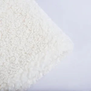 Toptan 100% polyester triko ceket mont için fırçalanmış polar polar sherpa kumaş rulo