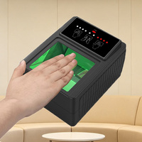 Lecteur d'empreintes digitales biométrique direct du fabricant pour 10 doigts, plug-and-play USB 2.0, e-Passport Visa, design compact pour ordinateur de bureau