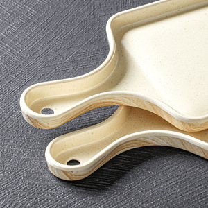 Plateau de service en mélamine imitation bois A5 avec poignée pour restaurant et hôtel - Product Image 3