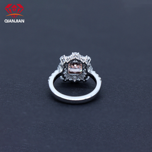 Benutzer definierte IGI-zertifizierte <span class=keywords><strong>Diamond</strong></span> Lab Grown <span class=keywords><strong>Ring</strong></span> 2 Karat VVS <span class=keywords><strong>Pink</strong></span> <span class=keywords><strong>Diamond</strong></span> 10 Karat Neueste Solid Gold <span class=keywords><strong>Ring</strong></span> Design für Frauen - Product Image 4