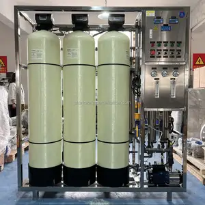 500L máquina de purificador de agua sistemas de osmosis inversa sistema de purificación de agua del generador de ozono de tratamiento de agua maquinaria