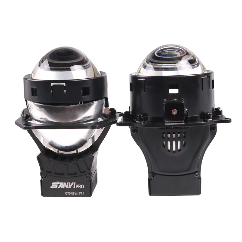 Brighter than A3 max 3 Inch A8 5500K 53w Car Bi LED Projector Lens Headlight auto lighting retrofit headlight
