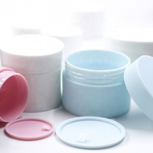 In Stock White Black Blue Pink Round <b>Empty</b> High Quality Frosted Cream <b>Jar</b> for Skin Care - Product Image 5