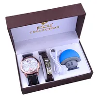 Best Selling Mini Draadloze Actieve Paddestoel Speaker Horloge Armband Gift Sets