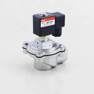 DMF Katup Solenoid Electrovanne, Katup Pembersih Denyut Pneumatik Diafragma Tipe 1 Inci