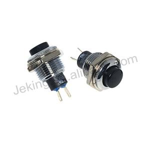 สวิตช์กดปุ่ม Jeking R13-502MA 3 แอมป์ 250 โวลต์ AC แบบ SPST ปิด-(เปิด) สีแดง R13-502MA-05-BR - Product Image 3