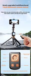 Trípode para teléfono móvil Selfie Stick Wireless Selfie Framing Monitor Vlog Dispositivo para compartir pantalla para <span class=keywords><strong>iPhone</strong></span> para <span class=keywords><strong>Samsung</strong></span> para Xiaomi - Product Image 5