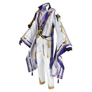 Cosplay Genshin Outfit <span class=keywords><strong>Kamisato</strong></span> <span class=keywords><strong>Ayato</strong></span> disfraz Anime ropa conjunto completo - Product Image 2