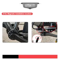 Capteur d'assistance au pédalage KT-D12L pour vélo électrique, capteur PAS 12 aimants 36V/48V, connecteur étanche, prise SM 3 broches, kit vélo