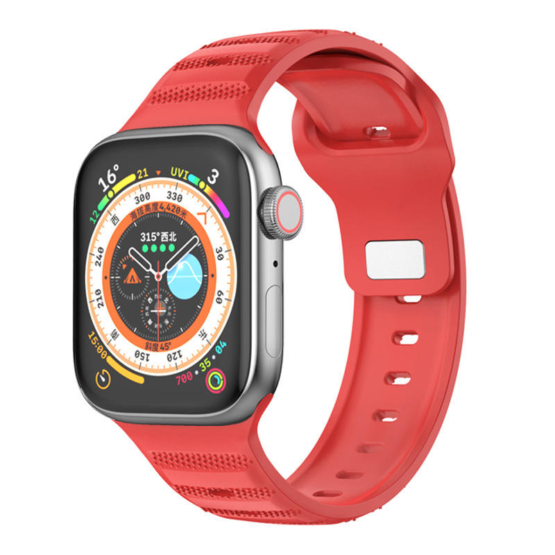 Pomme fluororubber-rouge