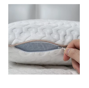 Oreiller de lit en mousse à mémoire de forme blanc, parmi les plus vendus, directement du fabricant |   Oreiller de soutien hypoallergénique doux et confortable pour une meilleure qualité de sommeil - Product Image 3