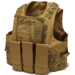 Chaleco táctico molle anfibio para el pecho, equipo resistente al desgaste, poliéster de alta calidad - Product Image 2