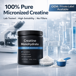 קריאטין מונוהידראט ללא טעם 10 גרם למנה |   תוסף תזונה לחיזוק שרירים וכוח |   יצרן מקורי ישירות מהמפעל - Product Image 5