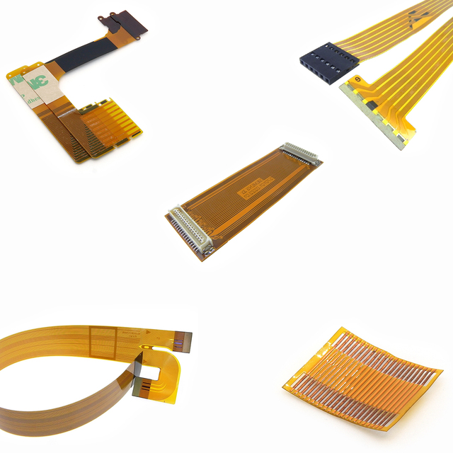 OEM Custom Pitch 16pin Polyimide Flexible Flat FPC Cable for Raspberry Pi 5 Dualsense Remapper 040 050