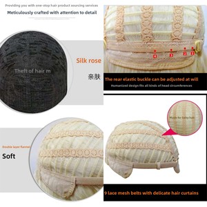 Perruque Afro Bouclée Courte et Volumineuse Faite à la Machine pour Hommes et Femmes, Cheveux Courts Bouclés Noirs, Brun Foncé, Brun <span class=keywords><strong>Clair</strong></span>, Coupe Bob - Product Image 5