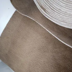 Suede embossed custom elephant skin fabric for sofa cushion material