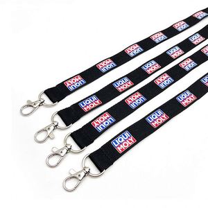 Porte-badge double face personnalisé léger et durable avec logo par transfert thermique et attache mousqueton pour événements - Product Image 3