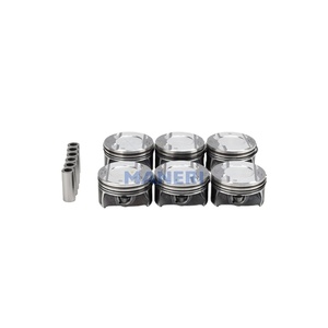 ลูกสูบเครื่องยนต์ MANERI 06M107065AB 06M107066AB สำหรับรถยนต์ VW Touareg Audi S4 B9 S5 A6 A7 A8 Q7 <span class=keywords><strong>SQ5</strong></span> 3.0 TFSI V6 DOHC EA839 CWG CXT DCB - Product Image 1