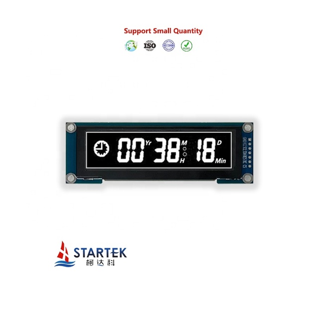 3.12 Inch Monochrome OLED Display Panel PMOLED Module 256x64 OLED Display with SPI Interface SSD1322 OLED Module